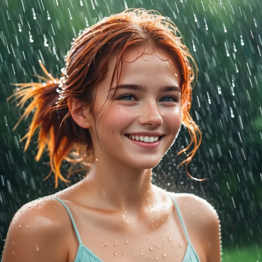 Character Series-Portrait Photography-Little Girl in the Rain