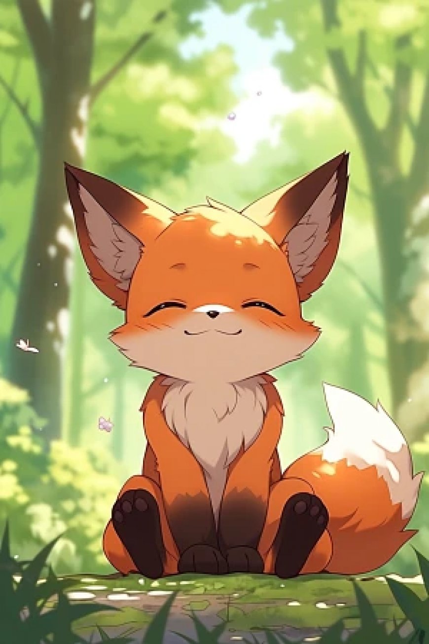 Animal Series-Anime Featuring-Shy Fox